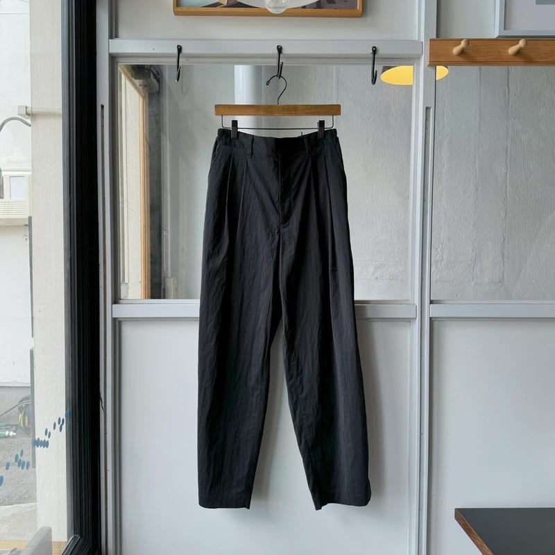 ssstein WINDPROOF NYLON EASY WIDE TROUSERS | ssstein WINDPROOF NYLON EASY WIDE TROUSERS |