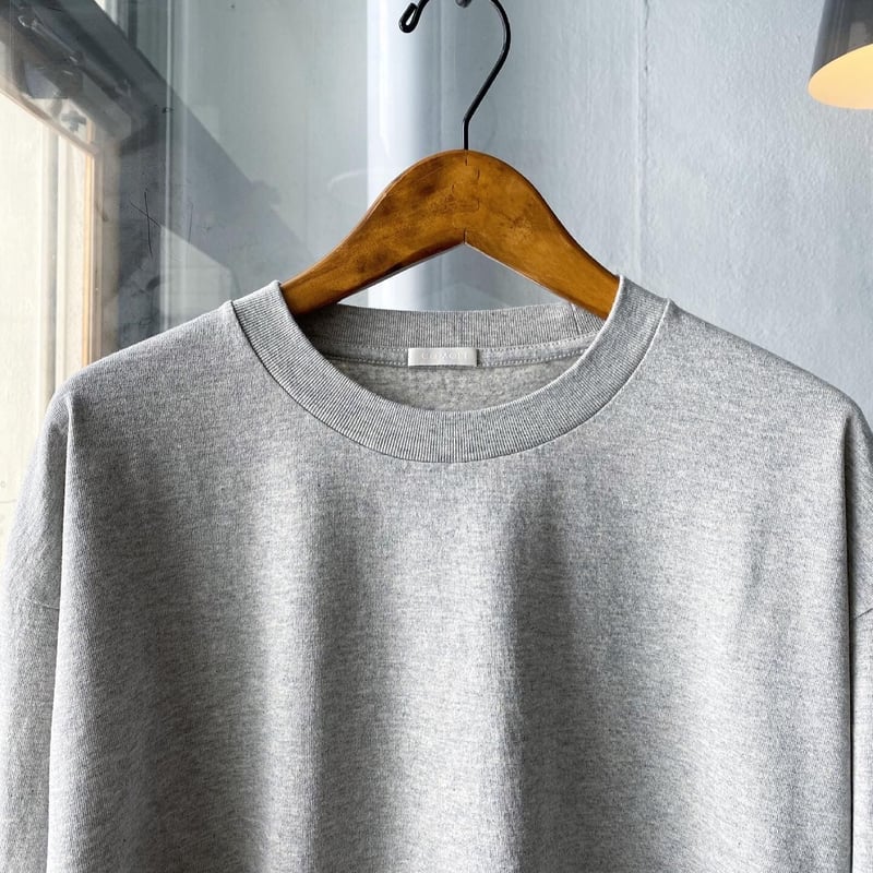 COMOLI 空紡天竺　長袖カットソー COMOLI (コモリ) 空紡天竺 長袖Tシャツ