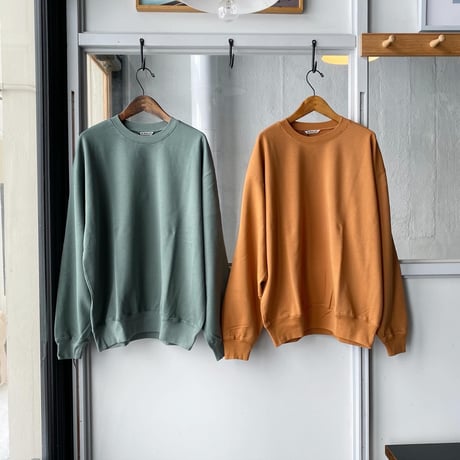 AURALEE　SUPER HIGH GAUZE SWEAT P/O