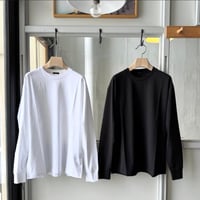 COMOLI　コットンジャージ 長袖Tシャツ