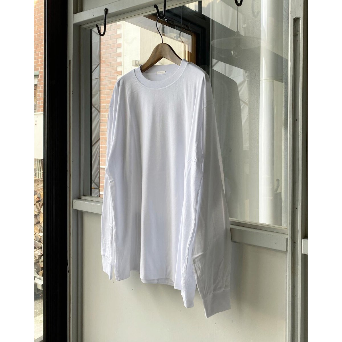 COMOLI 21SS ダブルレイヤー長袖クルー サイズ1 未使用品 COMOLI ダブルレイヤー 長袖クルー | Less Higashikawa