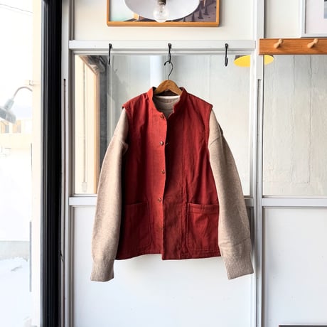 YAECA　[UNISEX] CANVAS DESIGN　Oiled WORK VEST