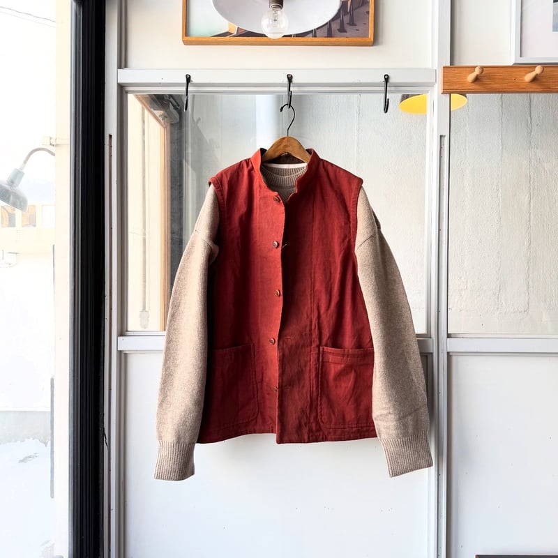 ヤエカ Yeca ワークベスト Mサイズ　新品 YAECA (ヤエカ) CANVAS DESIGN WORK VEST / ワークベスト