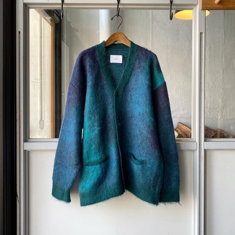 stein GRADATION MOHAIR CARDIGAN - ST.448