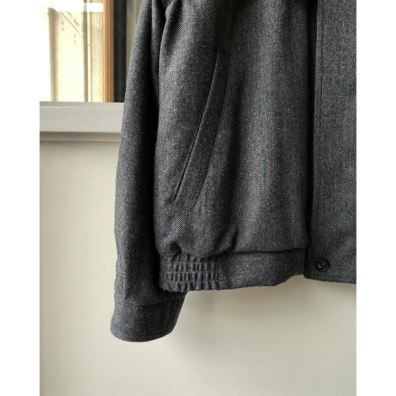 最安値stein OVERSIZED HARRINGTON ZIP JACKET stein OVERSIZED HARRINGTON ZIP JACKET・DARK NAVY - tity