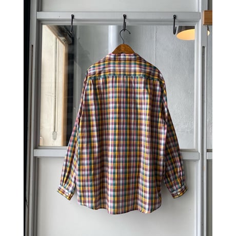 AURALEE 　GIZA LIGHT WEIGHT DOUBLE-CLOTH P/O SHIRTS  (mens)