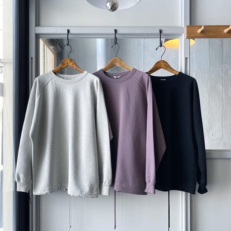AURALEE   SUPER SOFT SWEAT DRAW CODE BIG P/O  A21SP04GU  (womens)