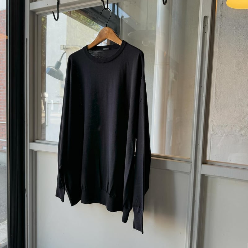 COMOLI ウール クルーネックニット | Less Higashikawa COMOLI ウール クルーネックニット | Less Higashikawa