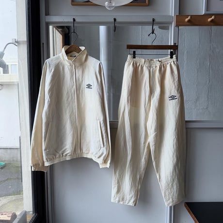 ssstein　  LINEN/NYLON TRACK TROUSERS