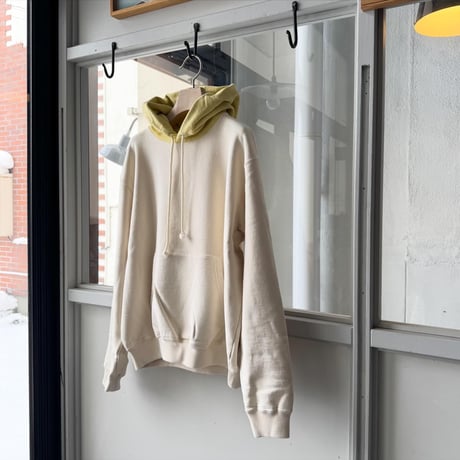 AURALEE　SMOOTH SOFT BD SWEAT P/O PARKA