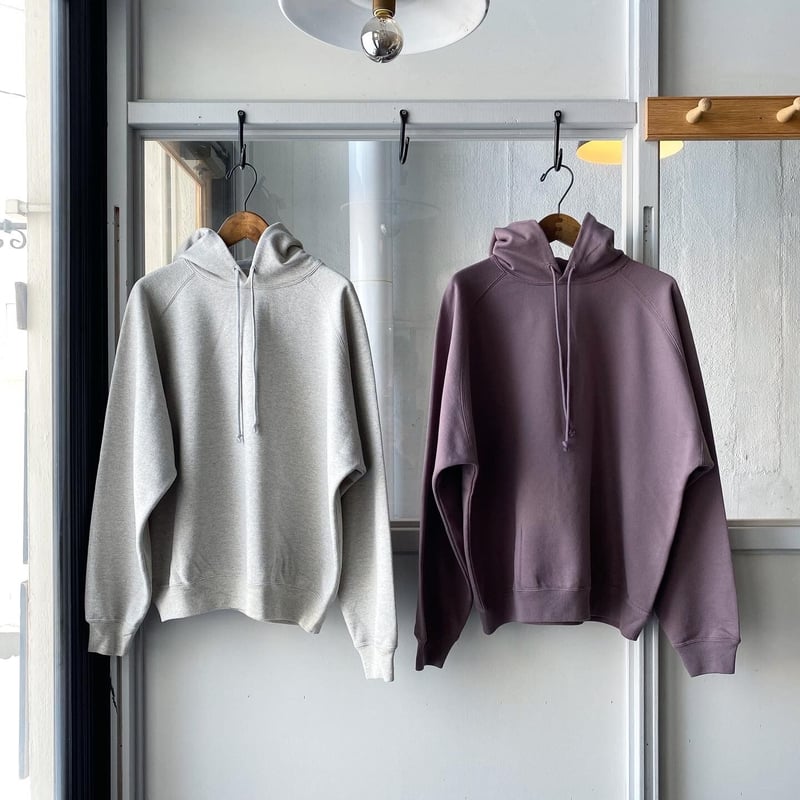 AURALEE SUPER SOFT SWEAT BIG P/O PARKA A21S AURALEE SUPER SOFT SWEAT BIG P/O PARKA A21S