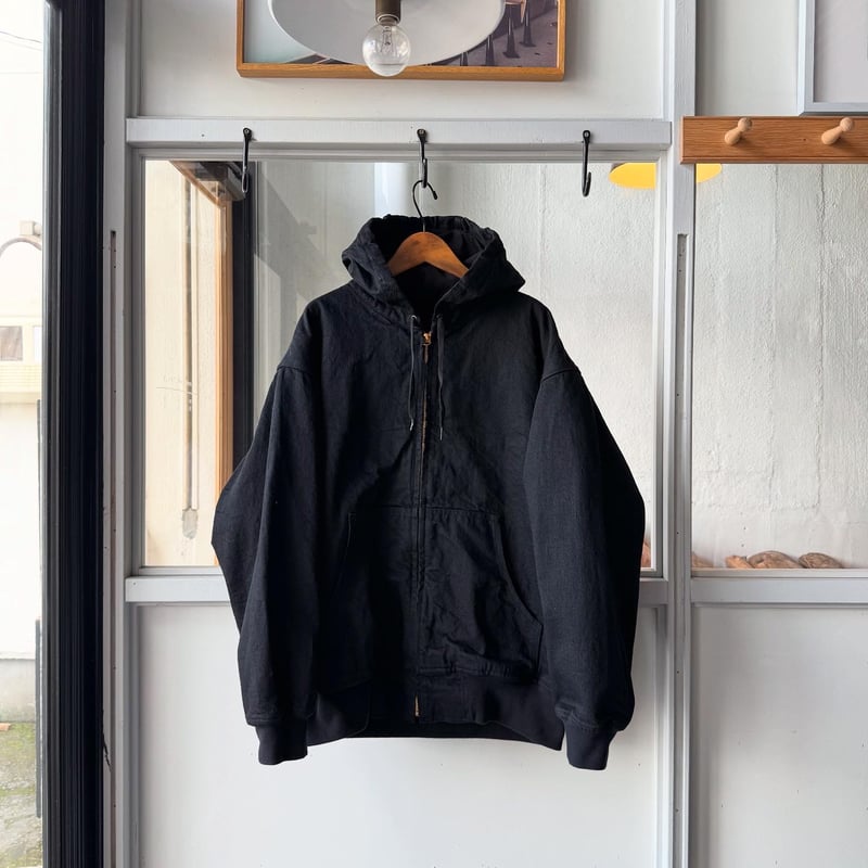 COMOLI ブラックパーカー サイズ3 COMOLI ブラックデニムジップパーカー サイズ3 - メルカリ