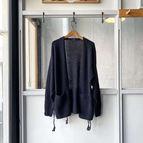 COMOLI　カシミヤ製品染 カーディガン