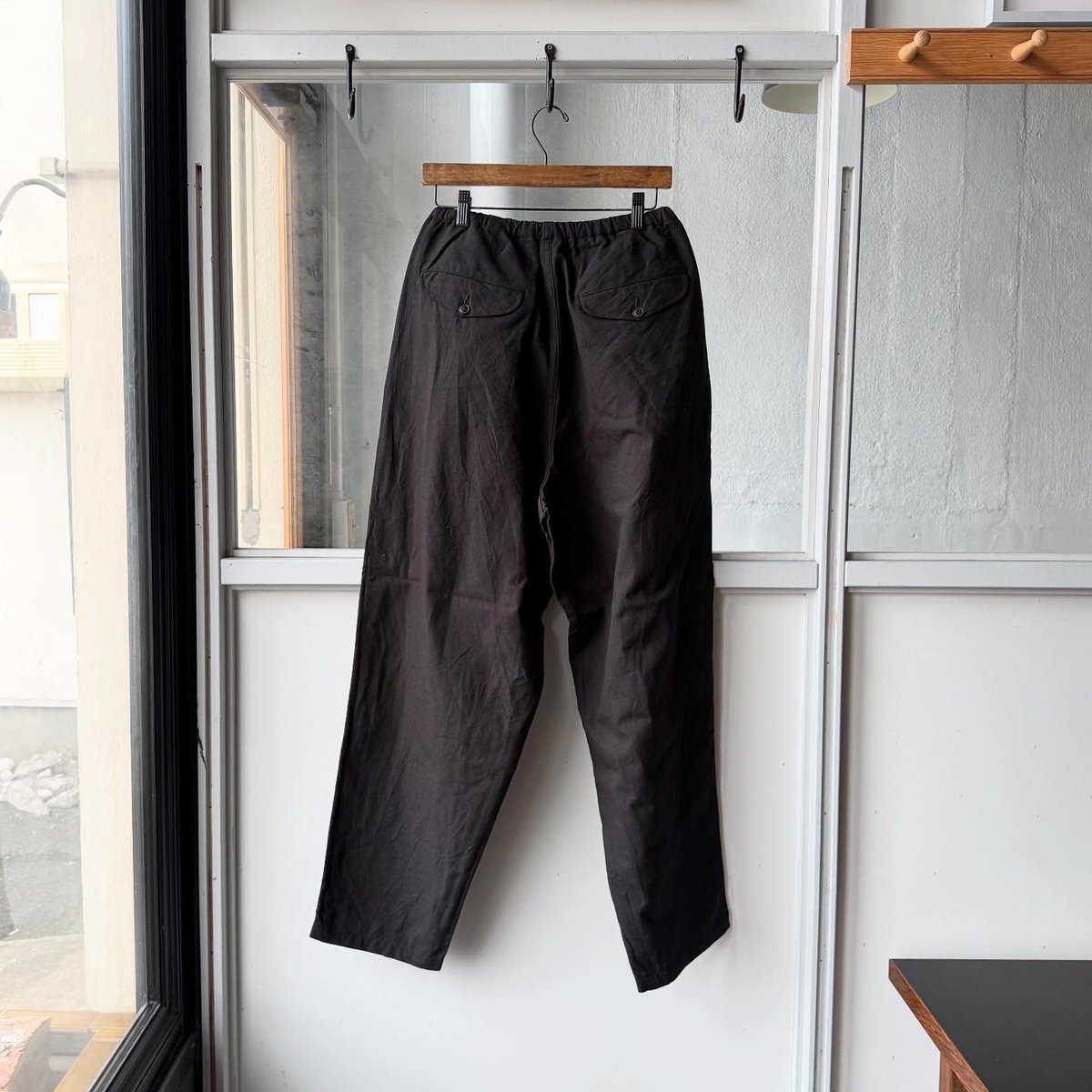 【25SS】コットンダックステーパードパンツ 11:00発売 ファッション コットンダックス テーパードパンツ サイズ1