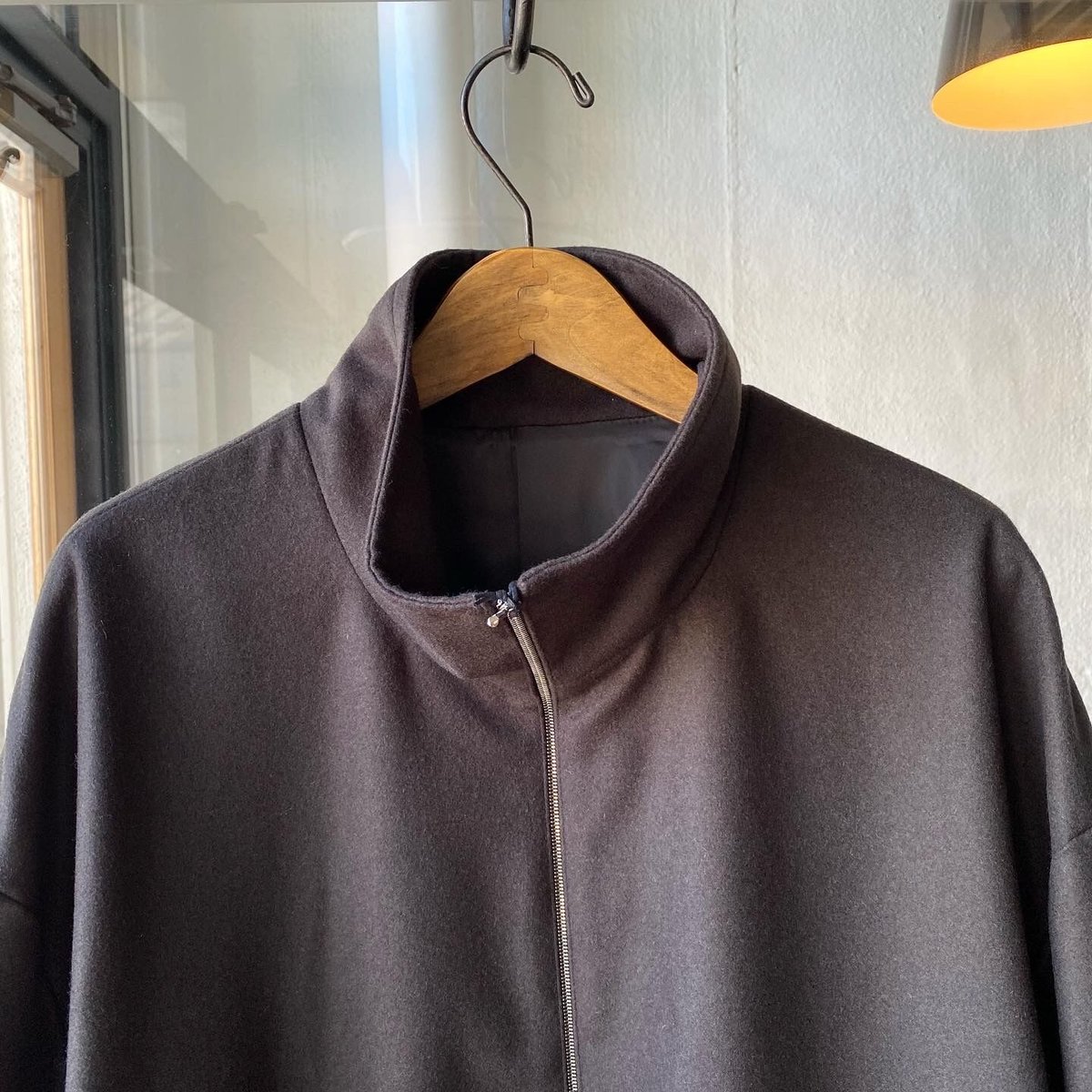 stein MELTON ZIP HALF COAT - ST.415-1 | L stein MELTON ZIP HALF COAT - ST.415-1 | L