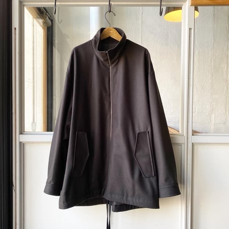 stein      MELTON ZIP HALF COAT  - ST.415-1