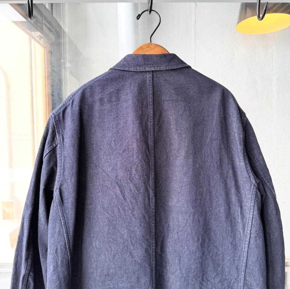 COMOLI デニムジャケット Navy 2 COMOLI ネイビーデニムジャケット , Navy – Navyblue