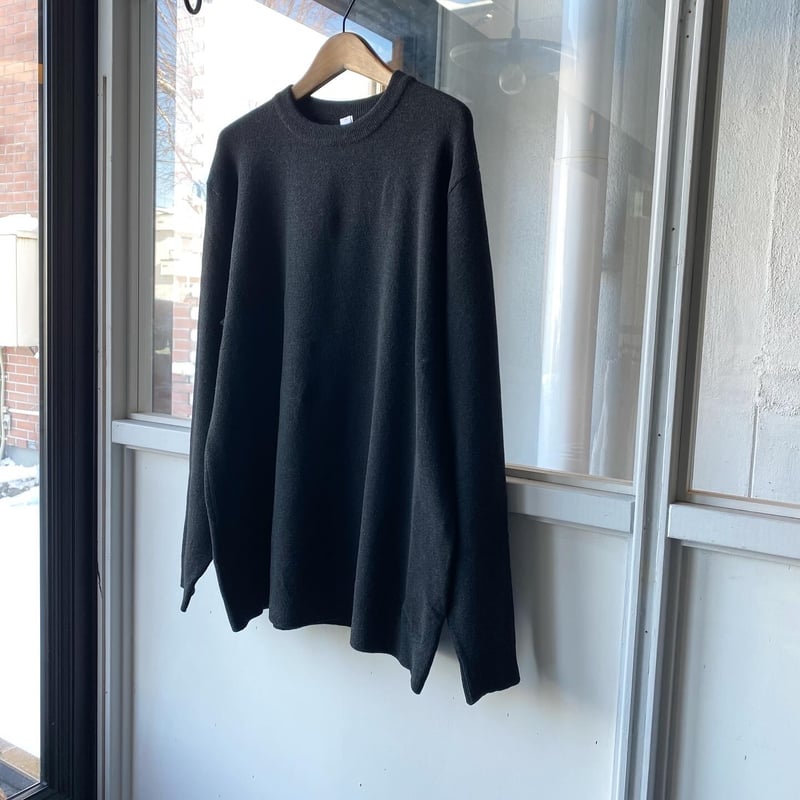 YAECA [CONTEMPO] 2WAY ニットクルーネック | Less Higash