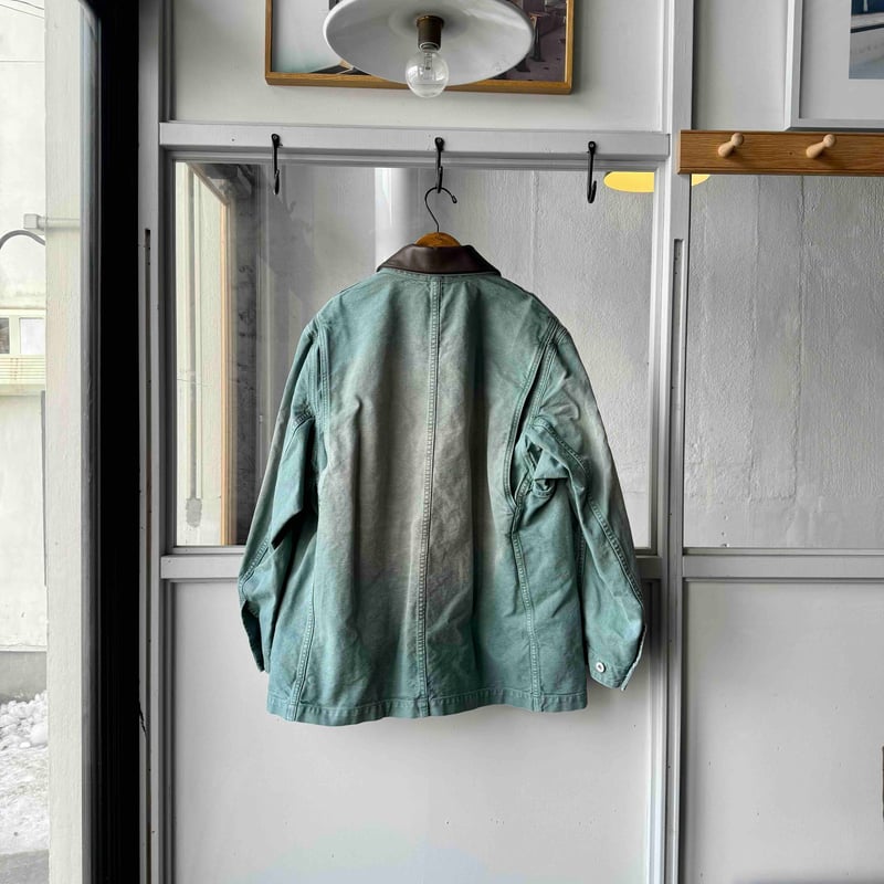 AURALEE ORGANIC COTTON DUCK BLOUSON | Less Hig AURALEE ORGANIC COTTON DUCK BLOUSON | Less Hig