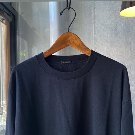 COMOLI　空紡天竺  長袖Tシャツ