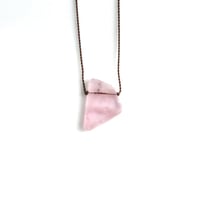 Margaret Solow　Medium Geometric  Necklace    Tourmaline
