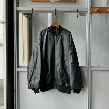 ssstein　  LEATHER FLIGHT JACKET