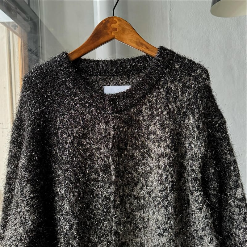 ssstein GLITTER FUR KNIT GRADATION CARDIGAN | ssstein GLITTER FUR KNIT GRADATION CARDIGAN |