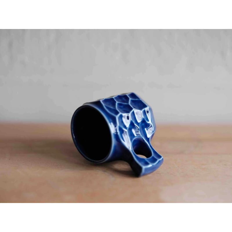 Akihiro Woodworks Z jincup ceramic Cobalt | Les Akihiro Woodworks Z jincup ceramic Cobalt | Les
