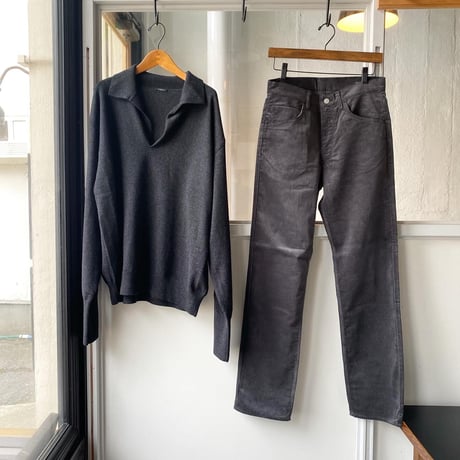 COMOLI　コーデュロイ 5Pパンツ