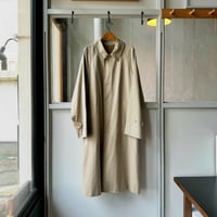 COMOLI　コットンギャバ バルカラーコート