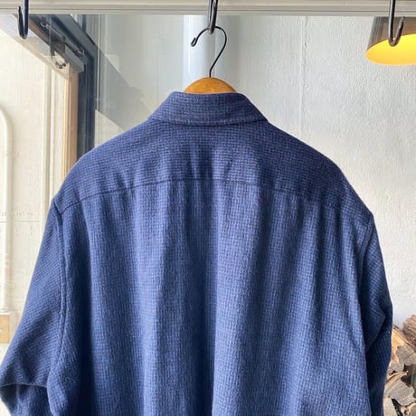 COMOLI　W/CA ハウンドトゥース CPO