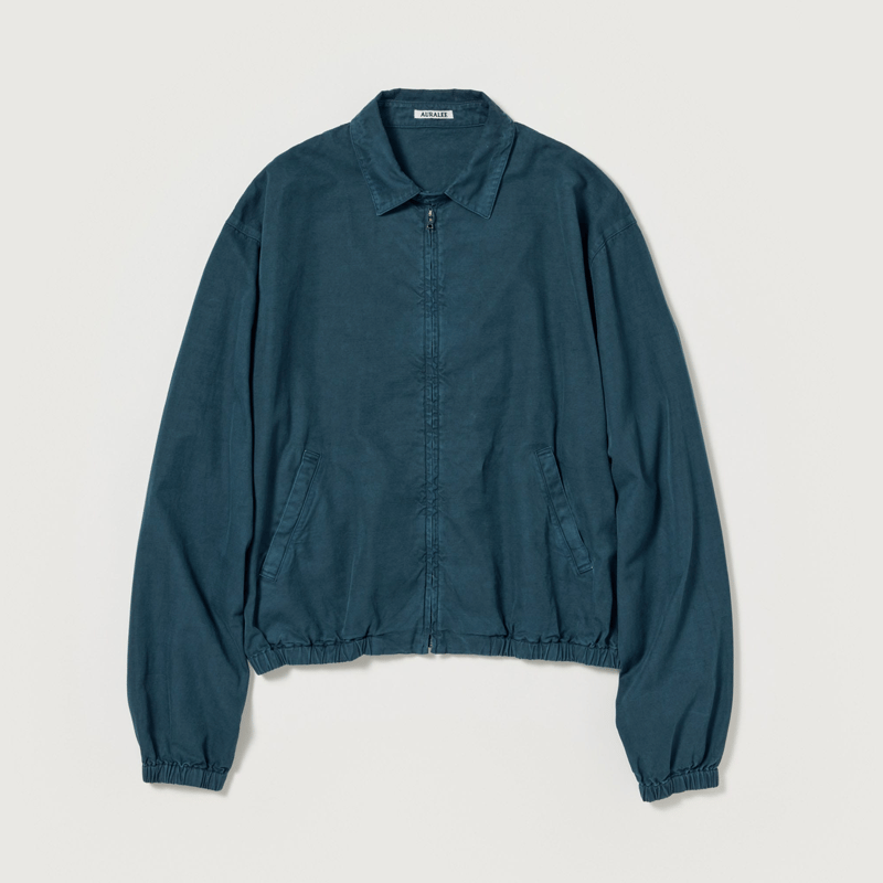 AURALEE PRODUCT DYED FINX GABARDINE SWING TOP |