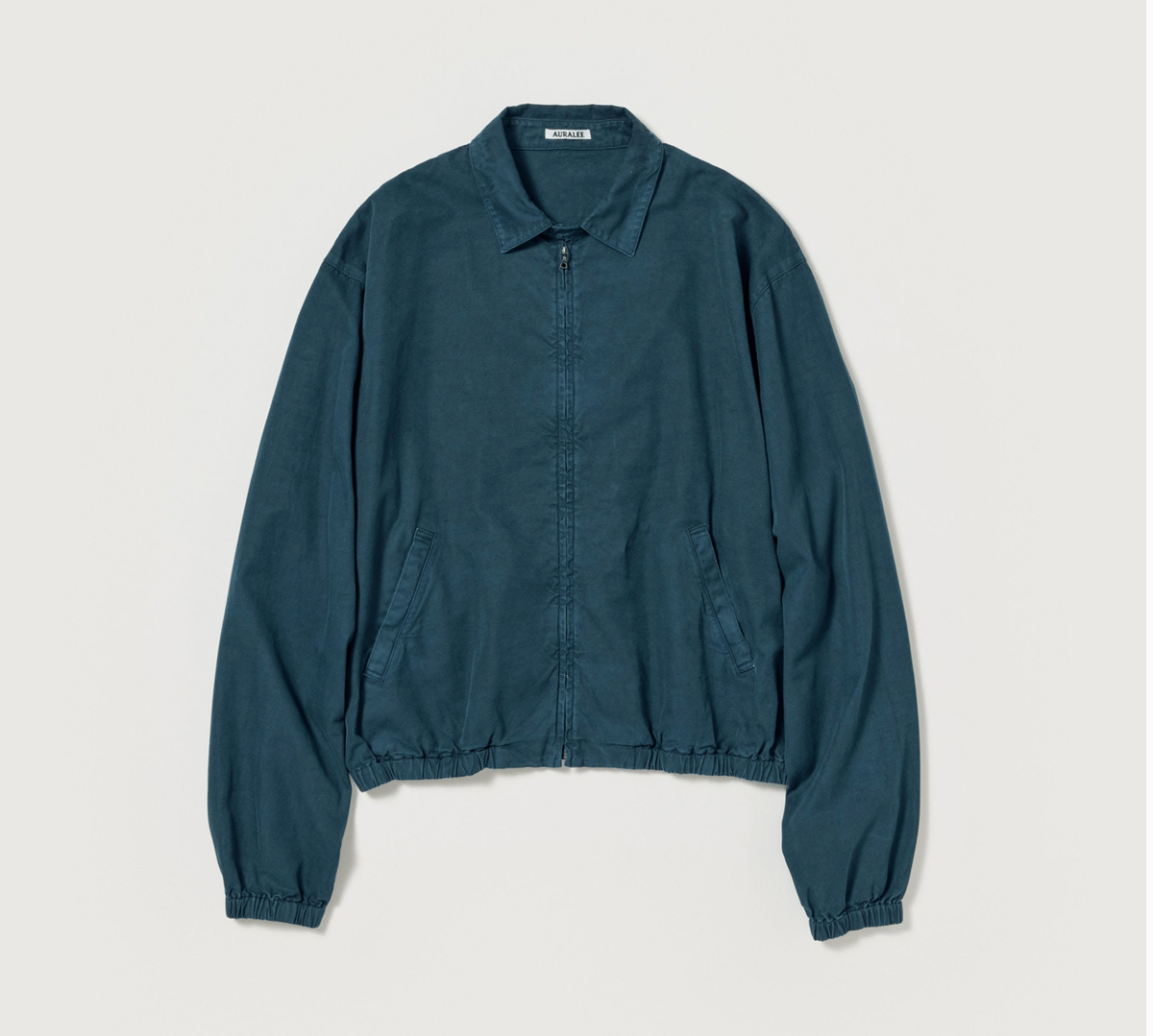 AURALEE PRODUCT DYED FINX GABARDINE SWING TOP | AURALEE PRODUCT DYED FINX GABARDINE SWING TOP |
