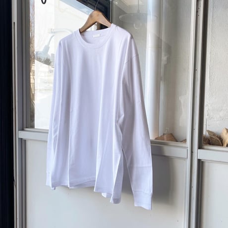 COMOLI　空紡天竺  長袖Tシャツ