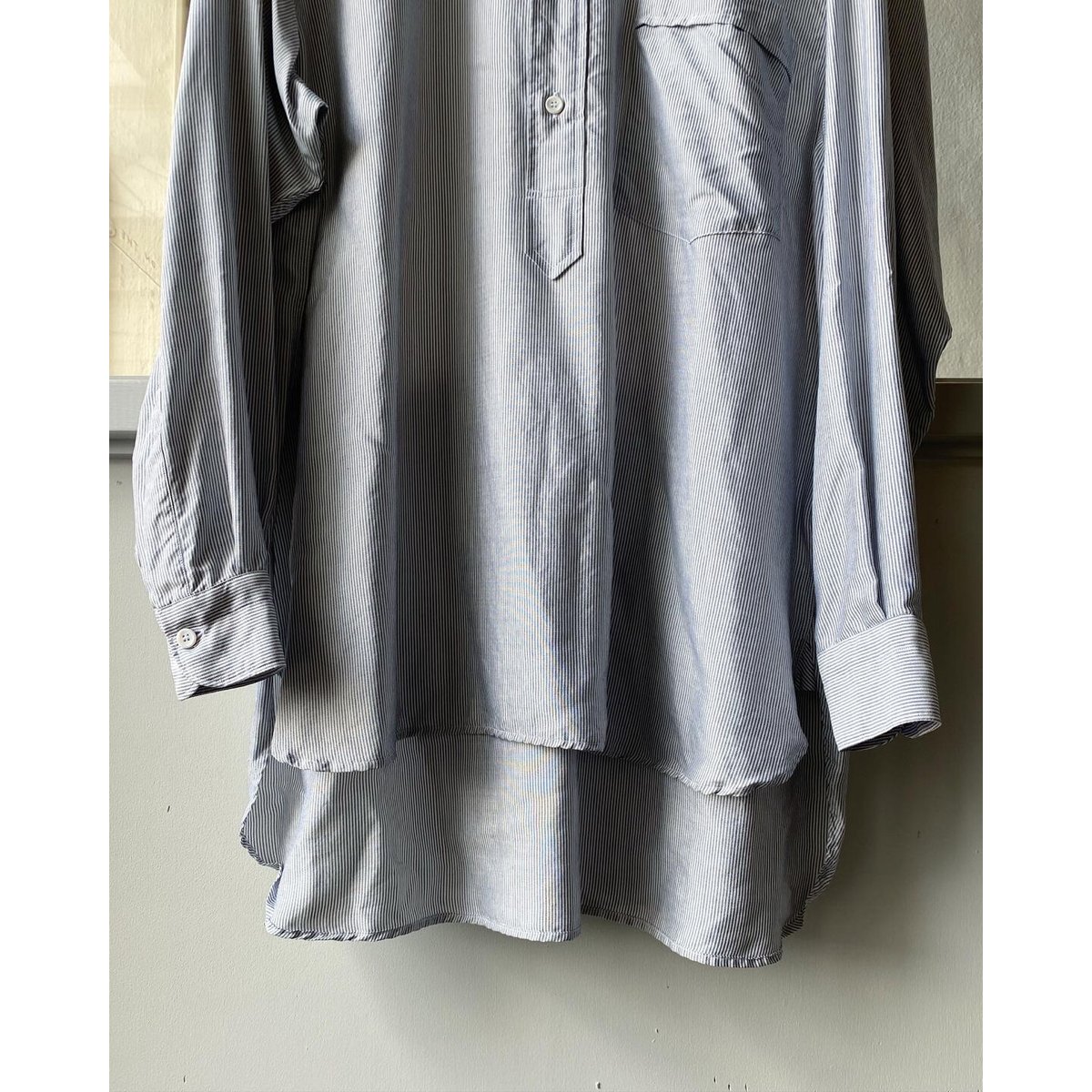 ビームスライツ ディープスリットプルオーバーシャツ　comoli オーラリー SELVEDGE LIGHT OZ DENIM SHIRT - AURALEE Official Website