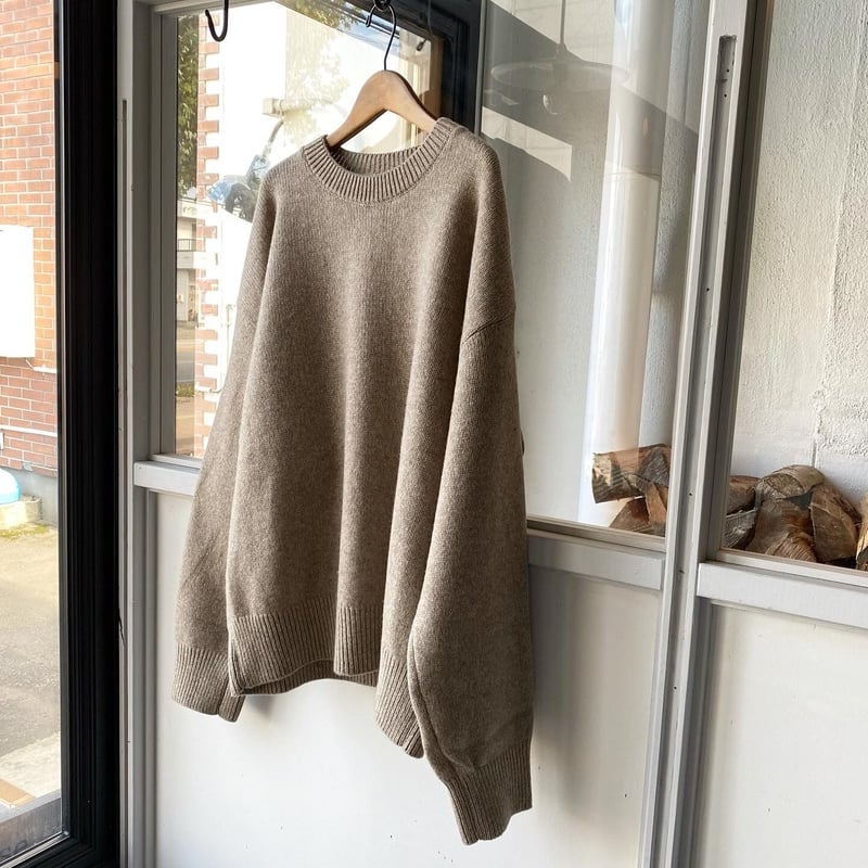 トップス stein EX Fine Lambs Crew Neck Knit LS SSSTEIN 