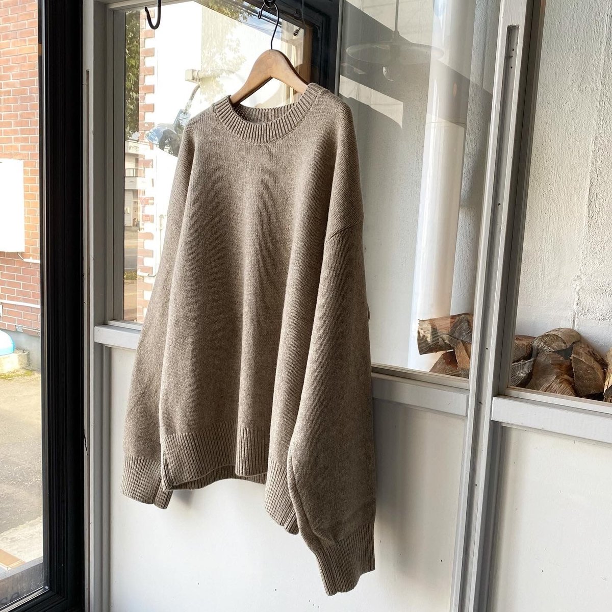 stein EX FINE LAMBS CREW NECK KNIT LS - S stein EX FINE LAMBS CREW NECK KNIT LS - S