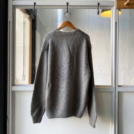 AURALEE   BRUSHED SUPER KID MOHAIR KNIT P/O   A21AP01KM (mens)