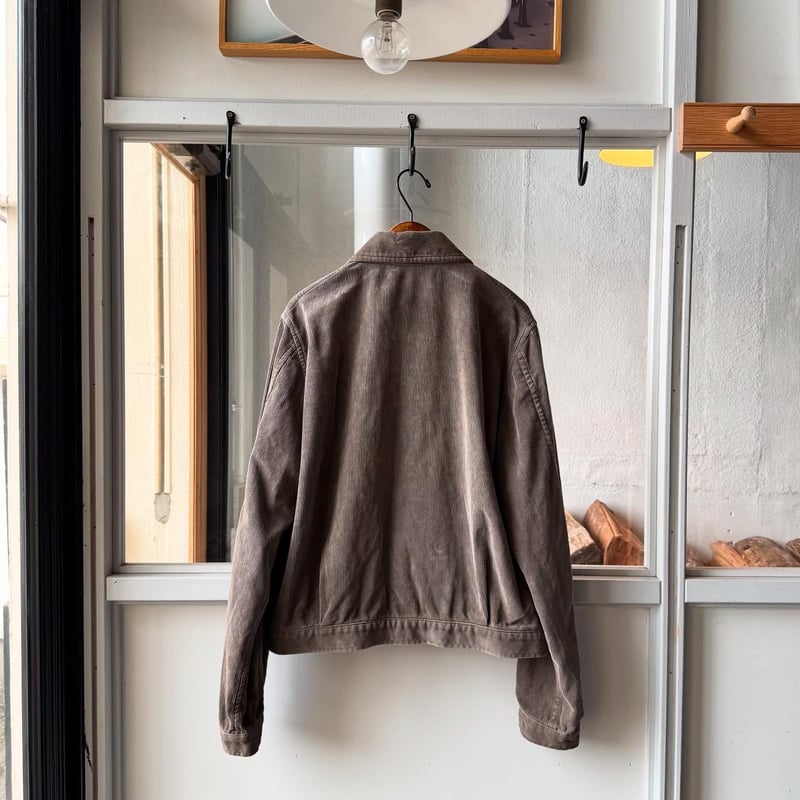 AURALEE PIGMENT DYED FINX CORDUROY BLOUSON | Le