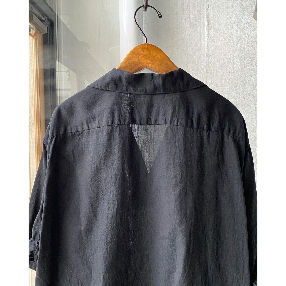 COMOLI　ベタシャン スキッパー半袖シャツ COMOLI (コモリ) ベタシャン スキッパー半袖シャツ