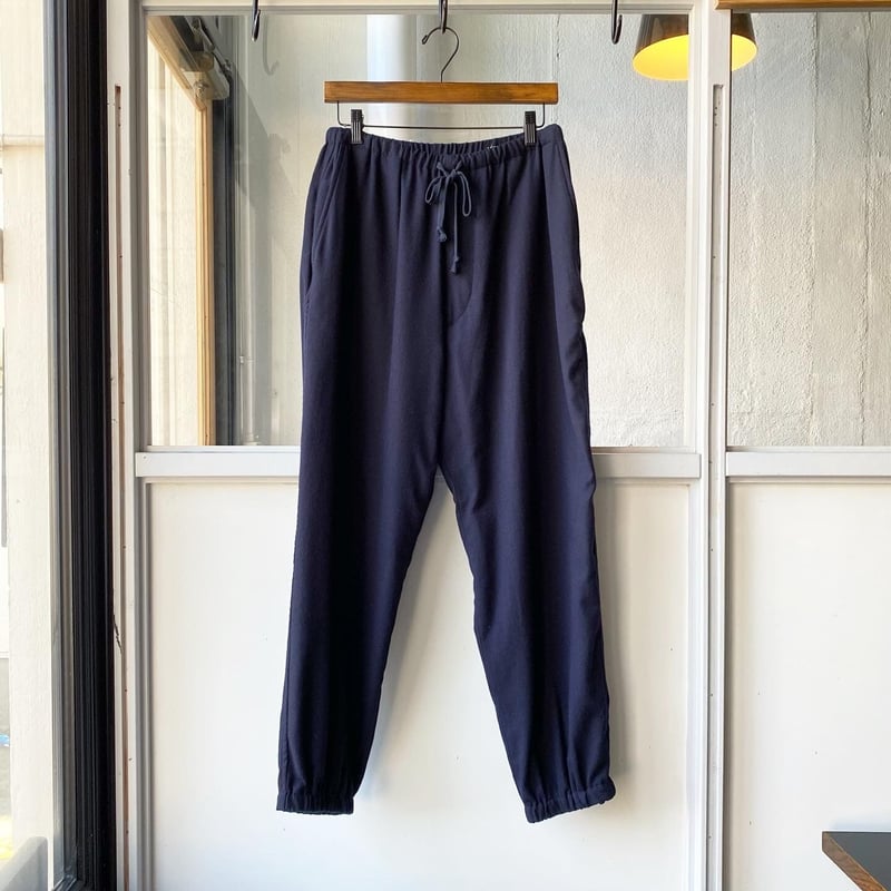 COMOLI ウールビエラ ドローストリングパンツ | Less Higashikawa COMOLI ウールビエラ ドローストリングパンツ | Less Higashikawa