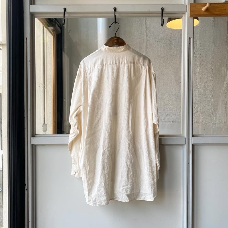 comoli 23ss モスリンプルオーバーシャツ　サイズ1 COMOLI モスリン プルオーバーシャツ | Less Higashikawa