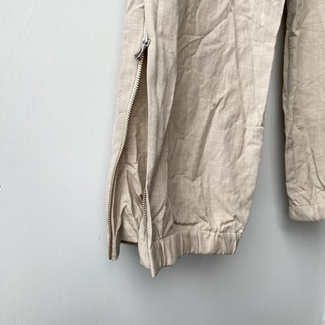 AURALEE　HIGH COUNT WOOL POPLIN PANTS