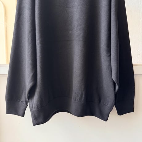 COMOLI　ウール モックネックニット