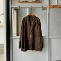 comoli 起毛リネンスタンドカラージャケット　24aw size1 comoli 起毛リネンスタンドカラージャケット 24aw size1 リネン起毛