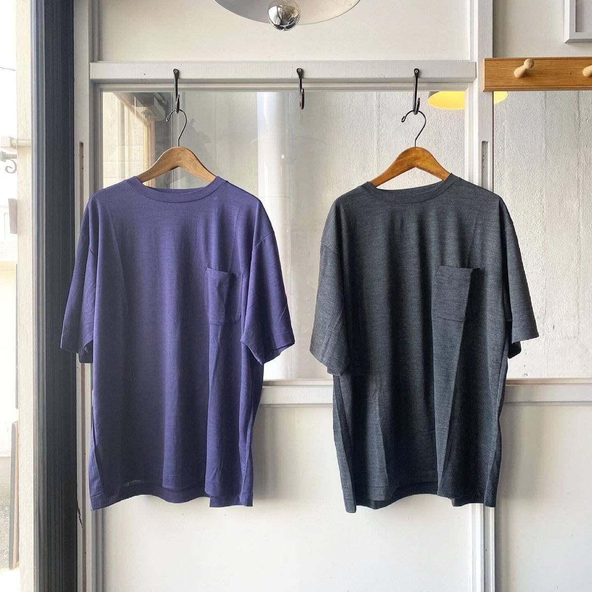21ss 美品 COMOLI コモリ サマーウール天竺 半袖クルー Tシャツ 3 fit=scale-down,w=1200