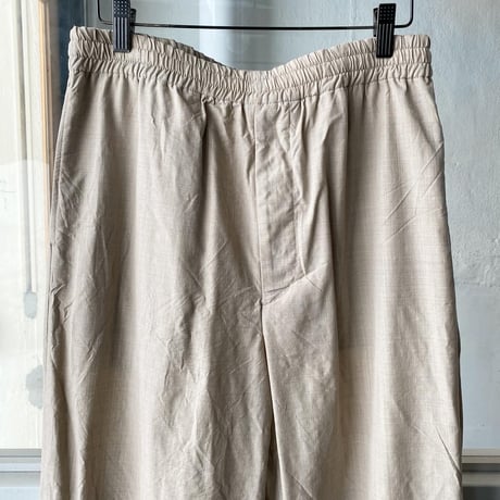 AURALEE　HIGH COUNT WOOL POPLIN PANTS