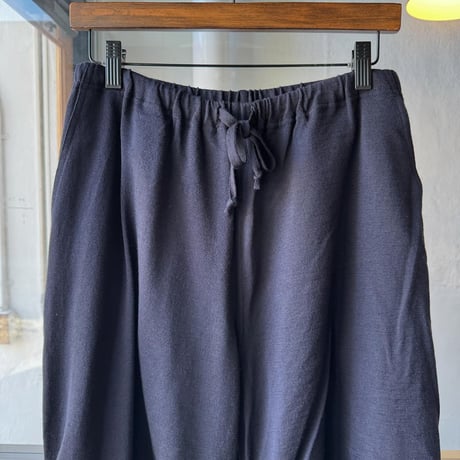 COMOLI　ウールニット ニータックパンツ