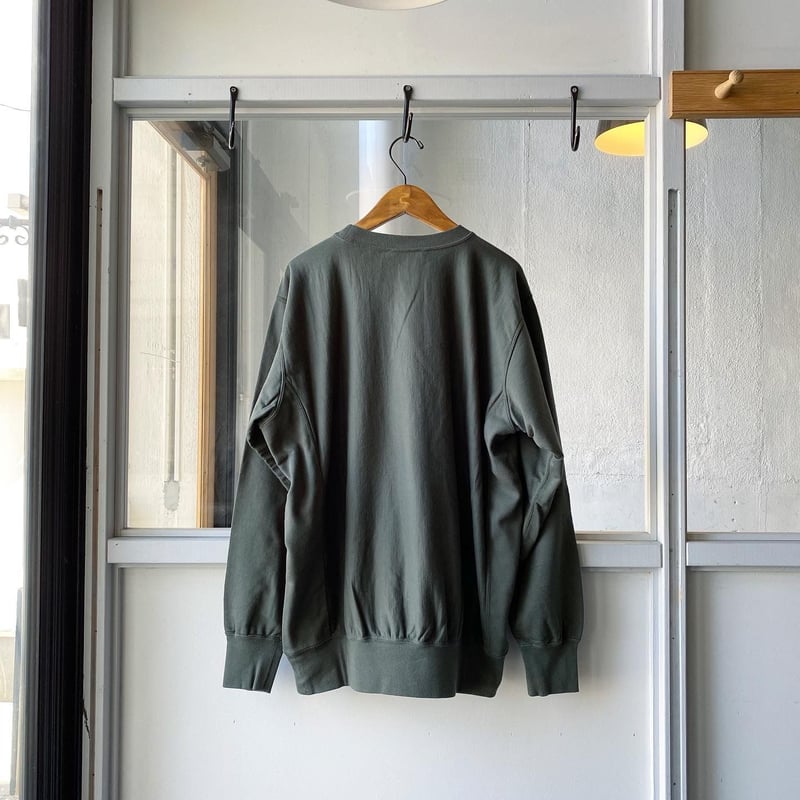 AURALEE SUPER HIGH GAUGE SWEAT BIG P/O (Mens) AURALEE SUPER HIGH GAUGE SWEAT BIG P/O (Mens)