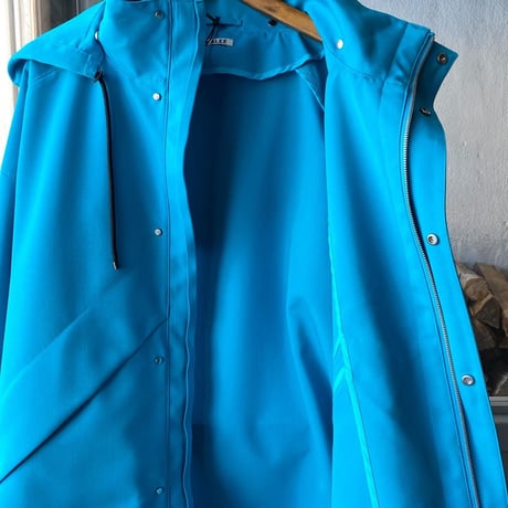 AURALEE 　WOOL MAX CANVAS HOODED BLOUSON